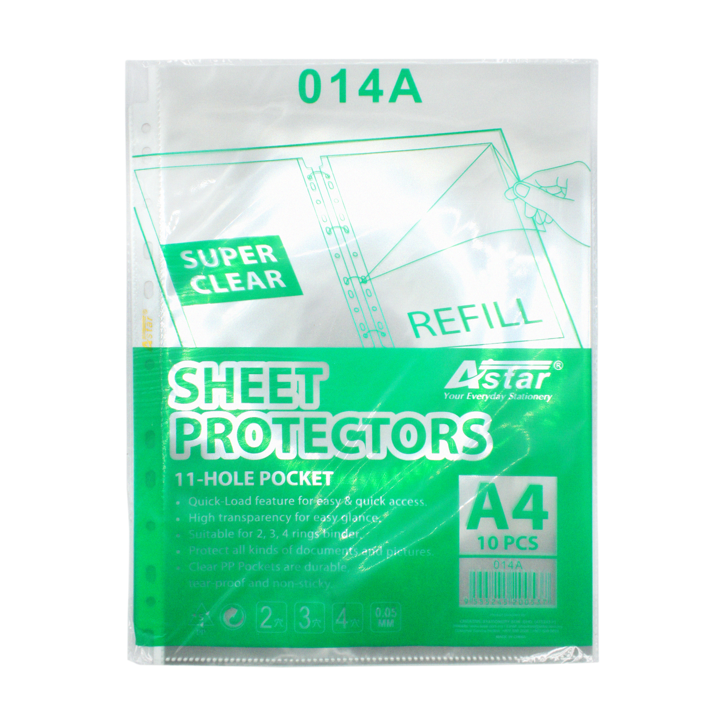 014A - ASTAR REFILL POCKET