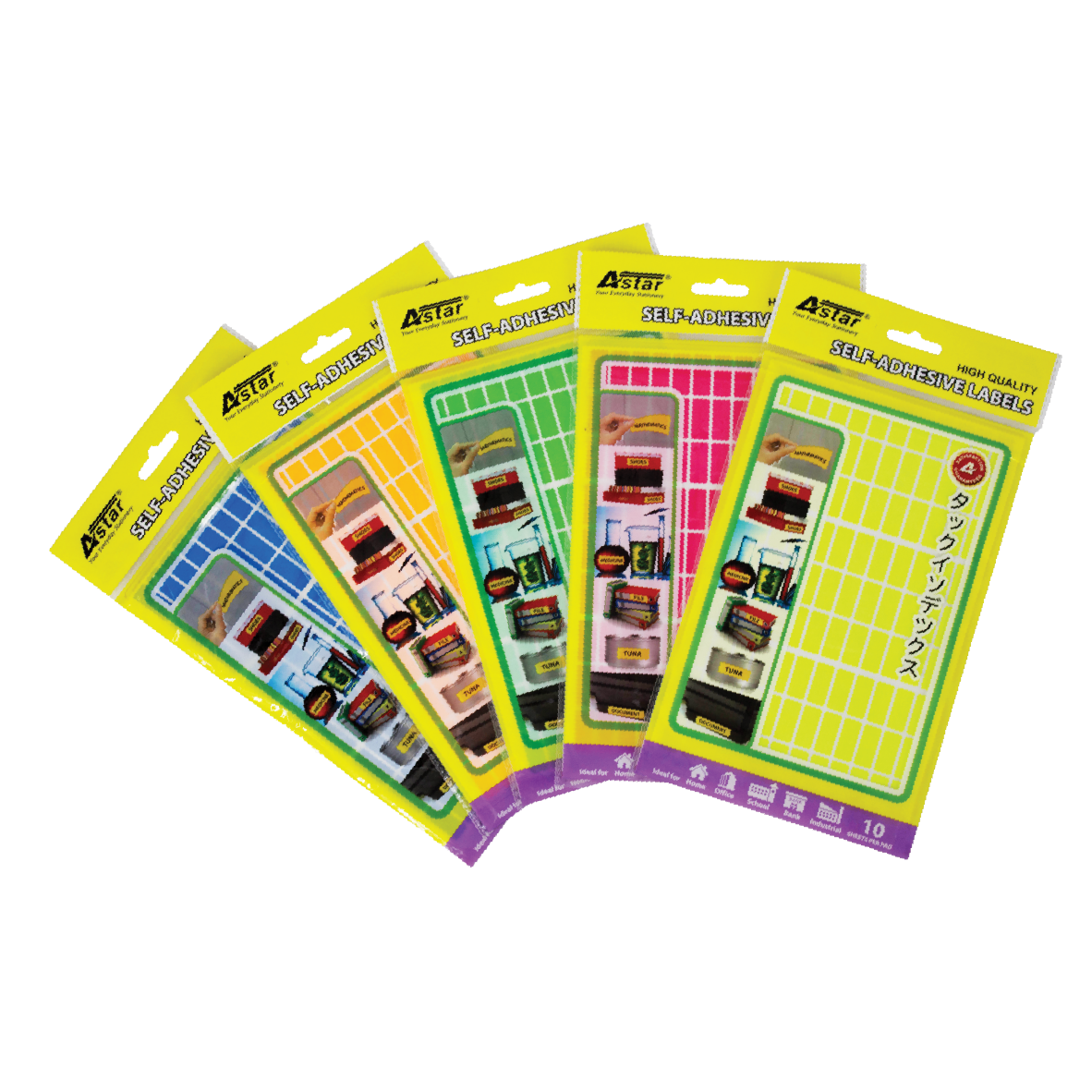 FL0921-Y - ASTAR SELF-ADHESIVE LABEL