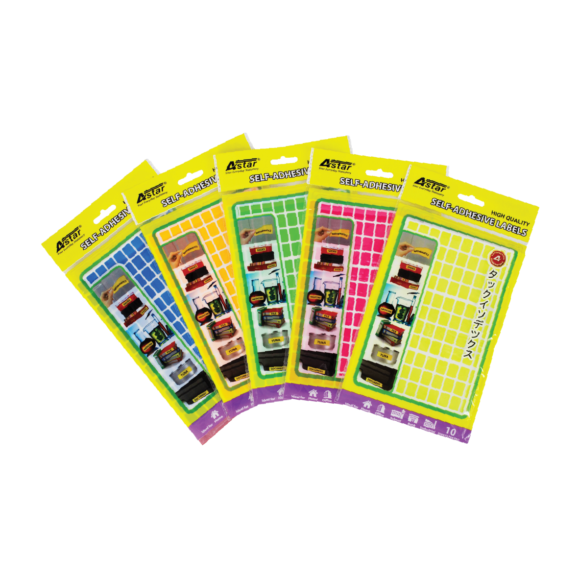 FL1014-BL - ASTAR SELF-ADHESIVE LABEL