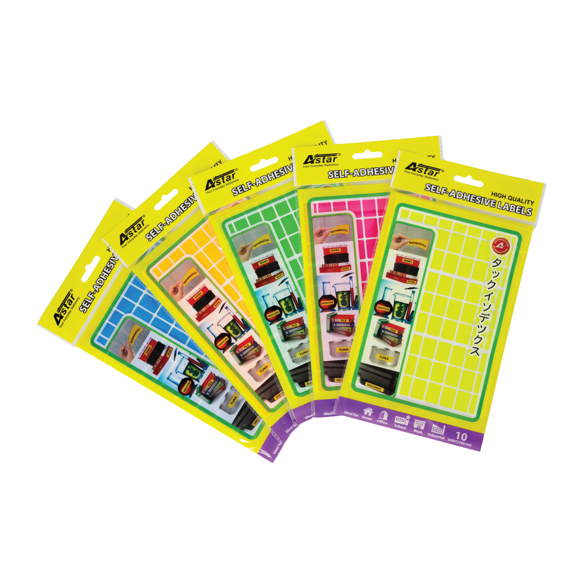 FL1319-OR - ASTAR SELF-ADHESIVE LABEL