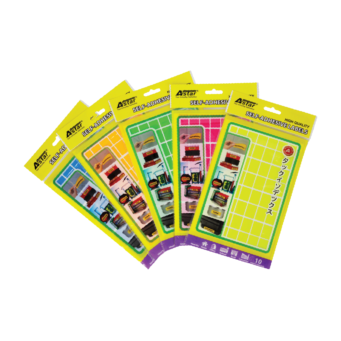 FL1622-GR - ASTAR SELF-ADHESIVE LABEL