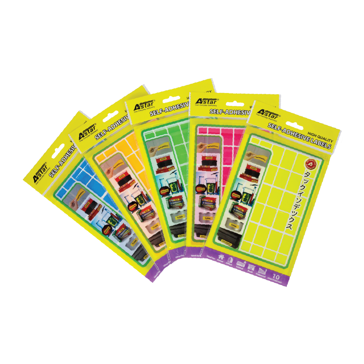 FL1930-BL - ASTAR SELF-ADHESIVE LABEL