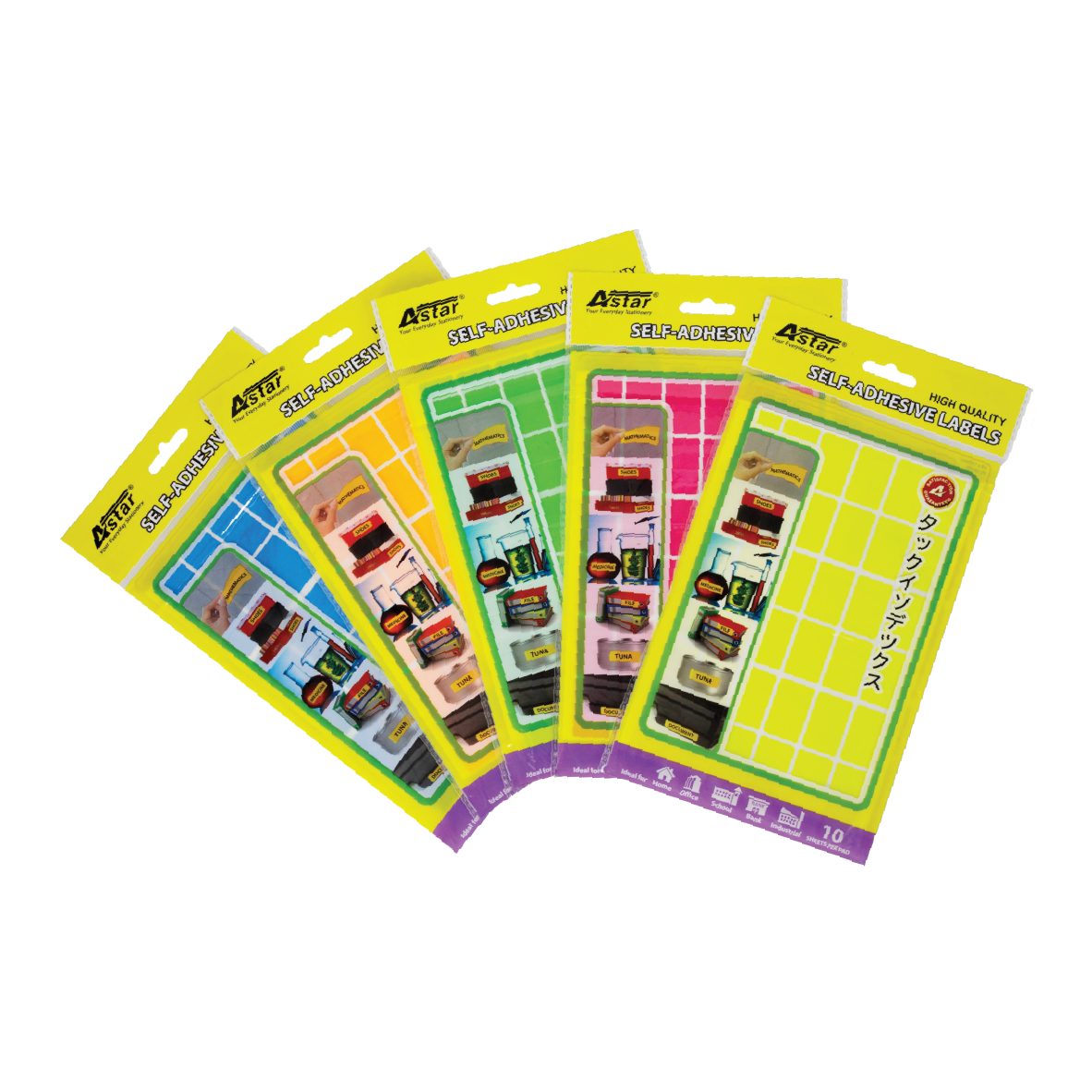 FL5164-OR - ASTAR SELF-ADHESIVE LABEL