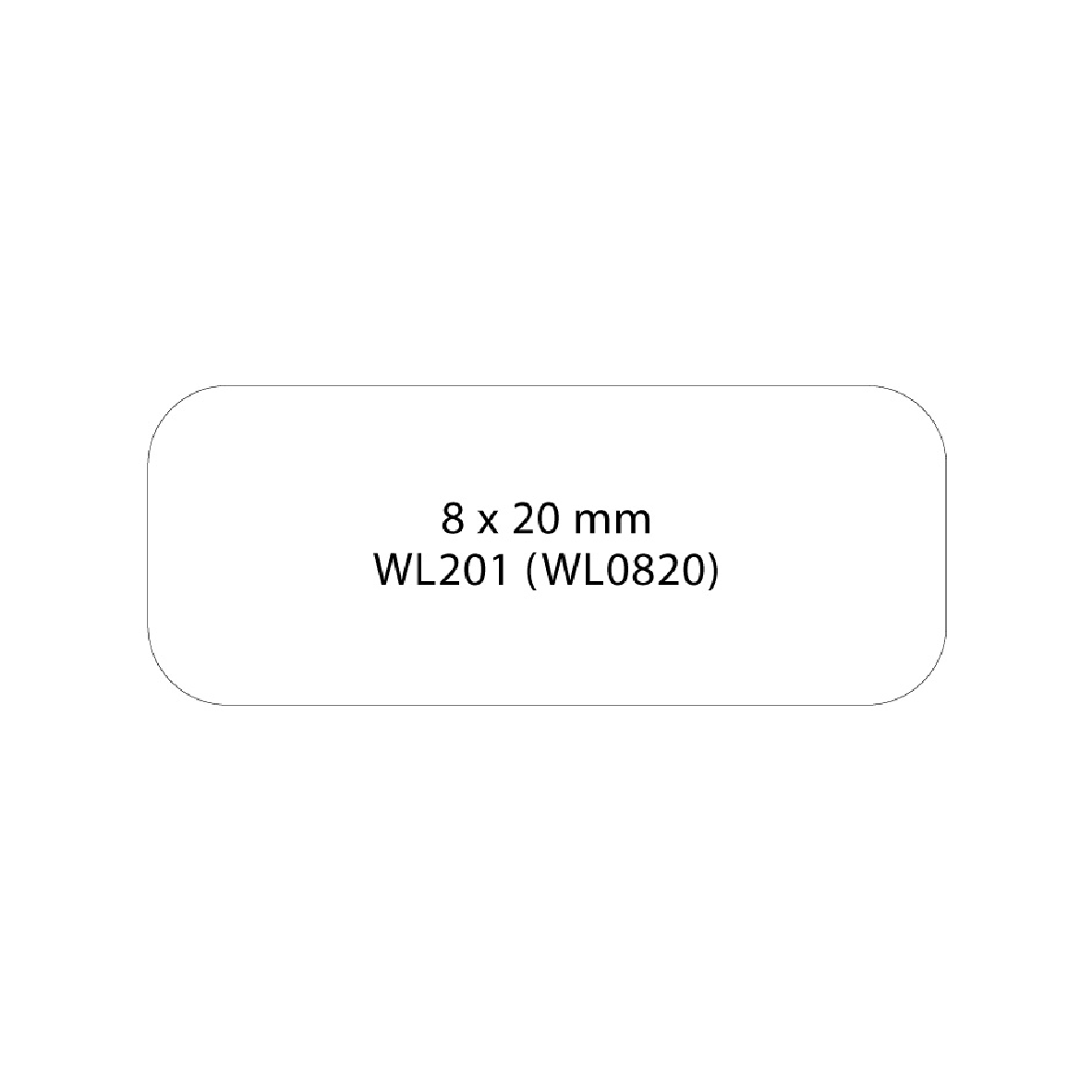 WL0820 - ASTAR SELF-ADHESIVE LABEL