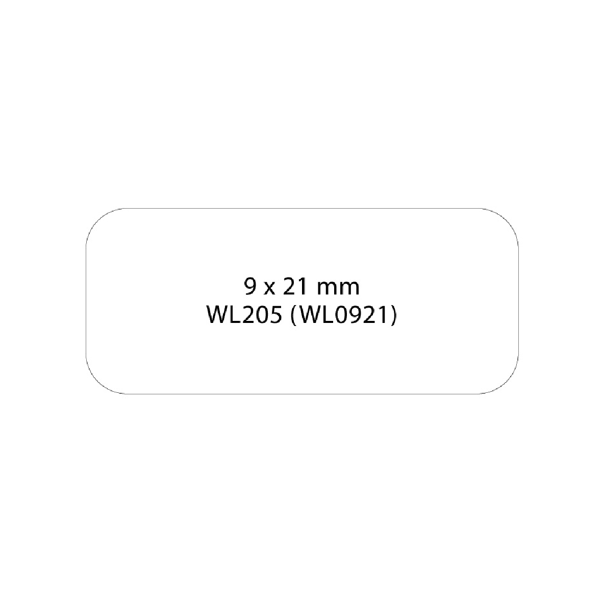 WL0921 - ASTAR SELF-ADHESIVE LABEL