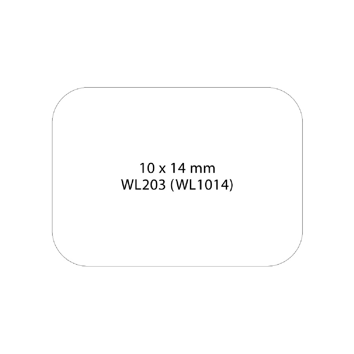 WL1014 - ASTAR SELF-ADHESIVE LABEL
