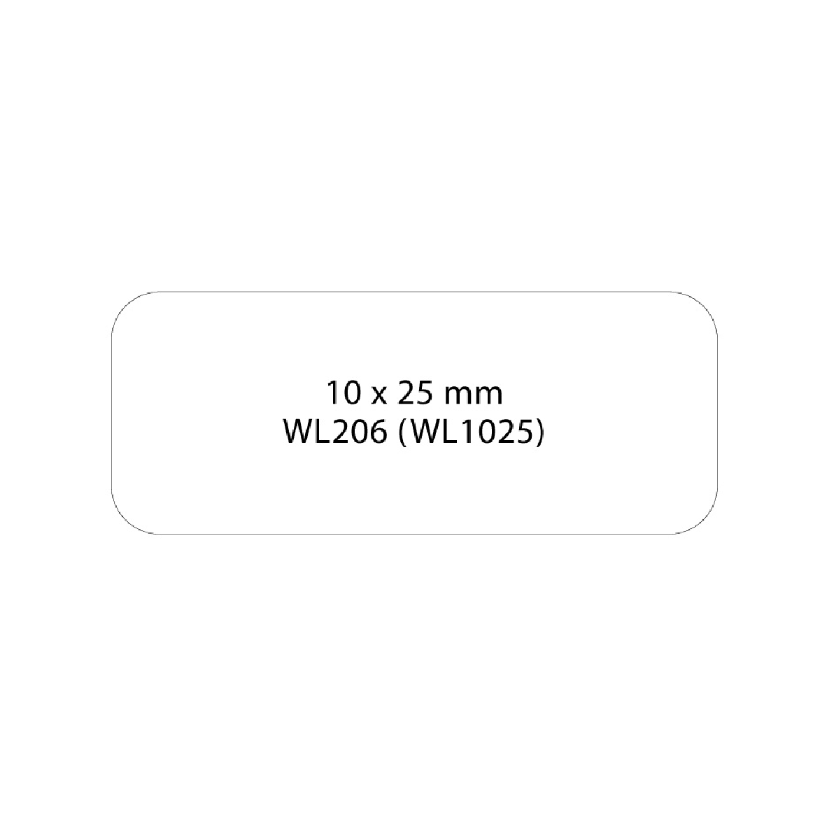WL1025 - ASTAR SELF-ADHESIVE LABEL