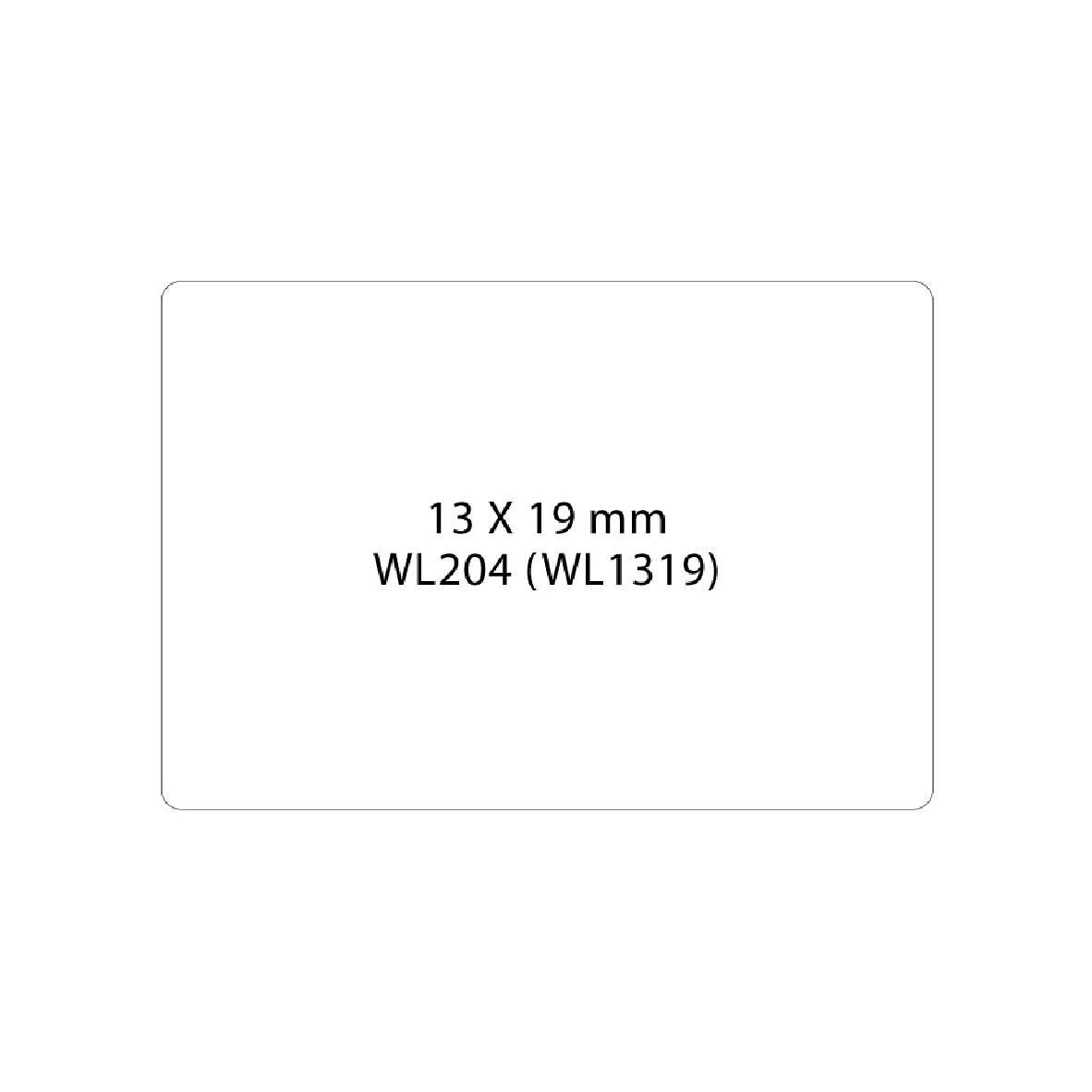 WL1319 - ASTAR SELF-ADHESIVE LABEL