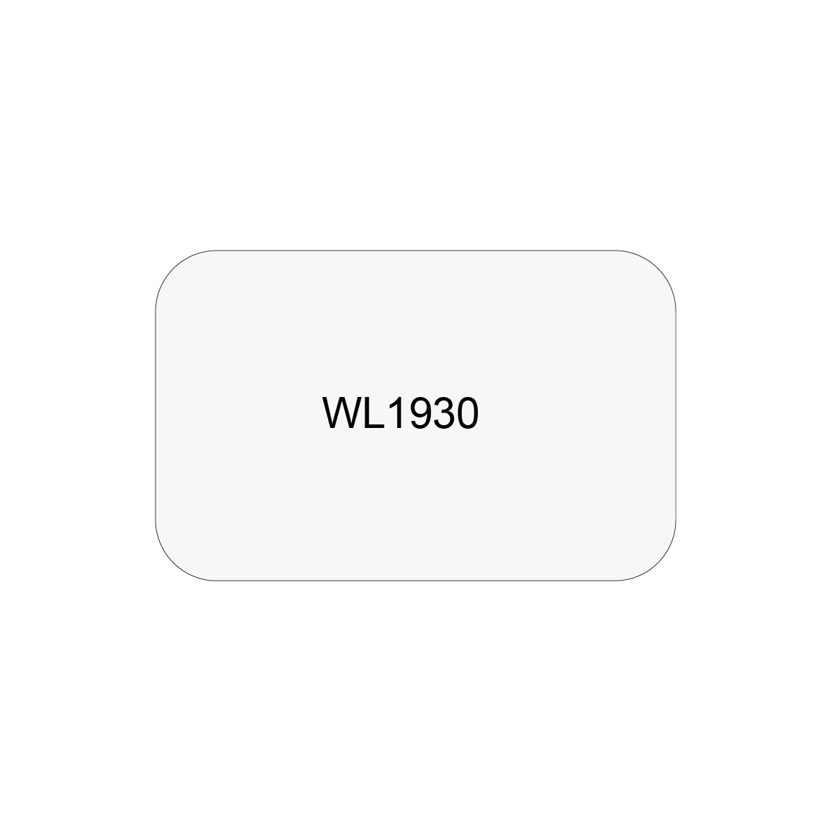 WL1930 - ASTAR SELF-ADHESIVE LABEL