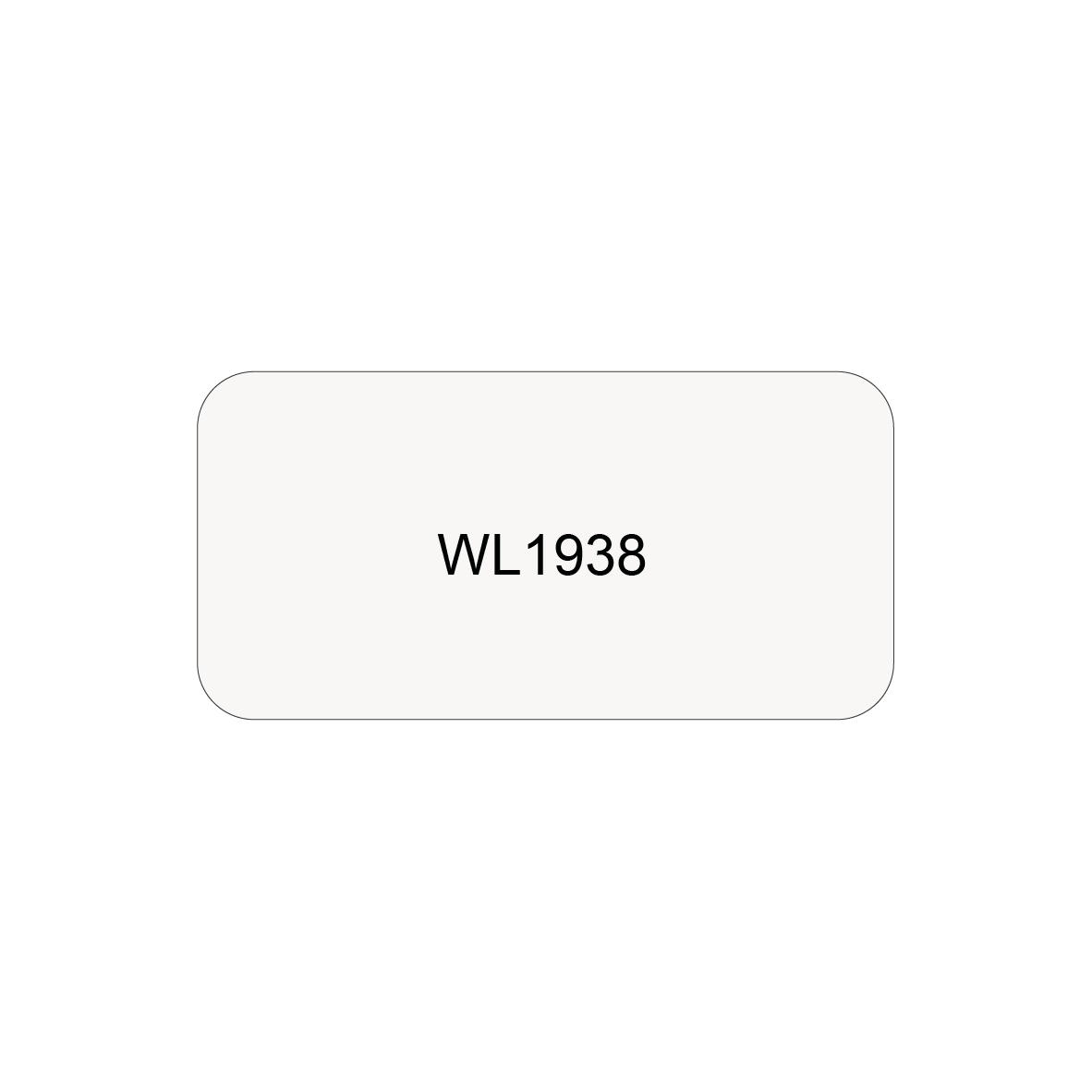 WL1938 - ASTAR SELF-ADHESIVE LABEL