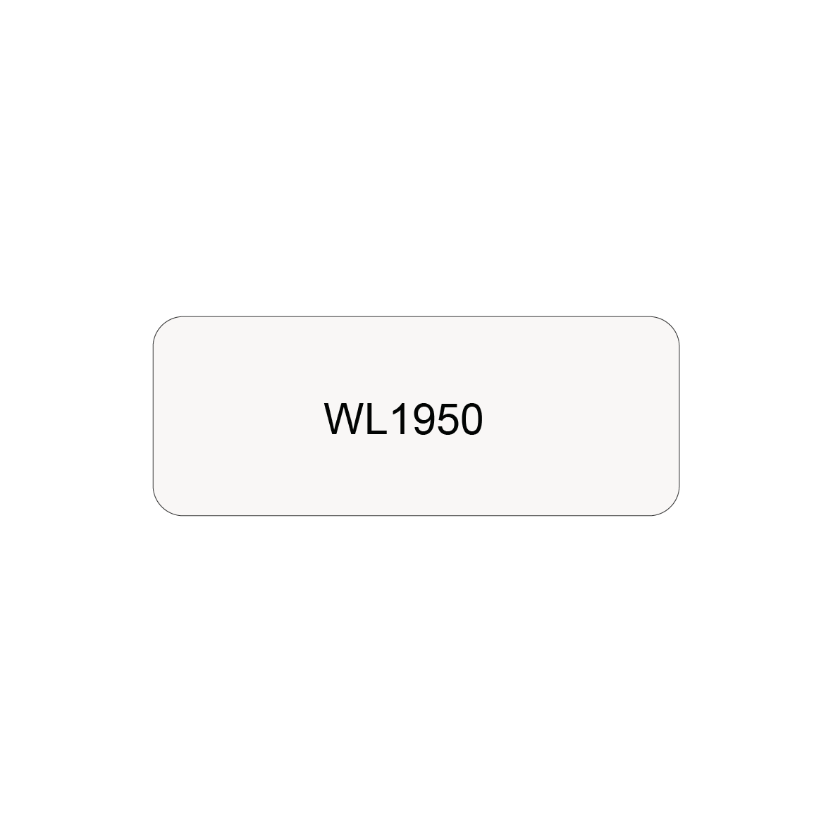 WL1950 - ASTAR SELF-ADHESIVE LABEL