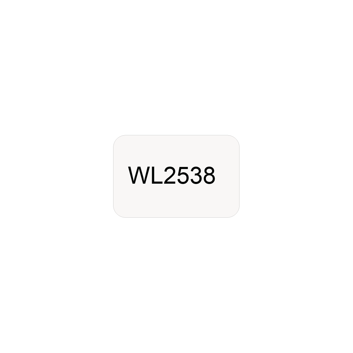 WL2538 - ASTAR SELF-ADHESIVE LABEL