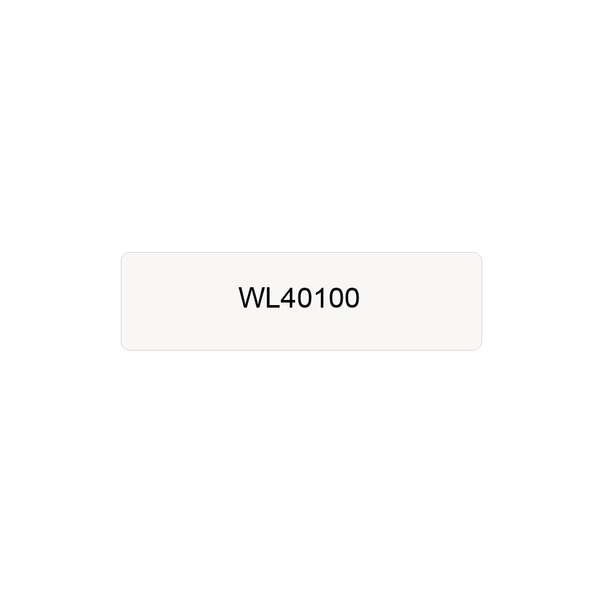 WL40100 - ASTAR SELF-ADHESIVE LABEL