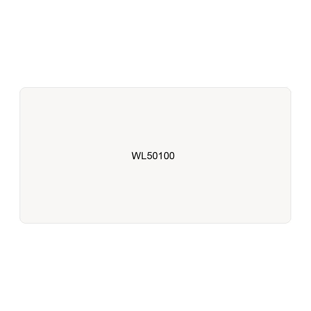 WL50100 - ASTAR SELF-ADHESIVE LABEL