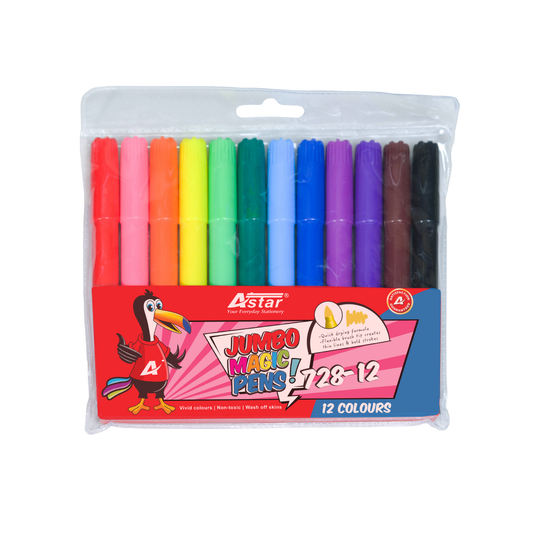 728-12 - 12 Colours Jumbo Magic Pen
