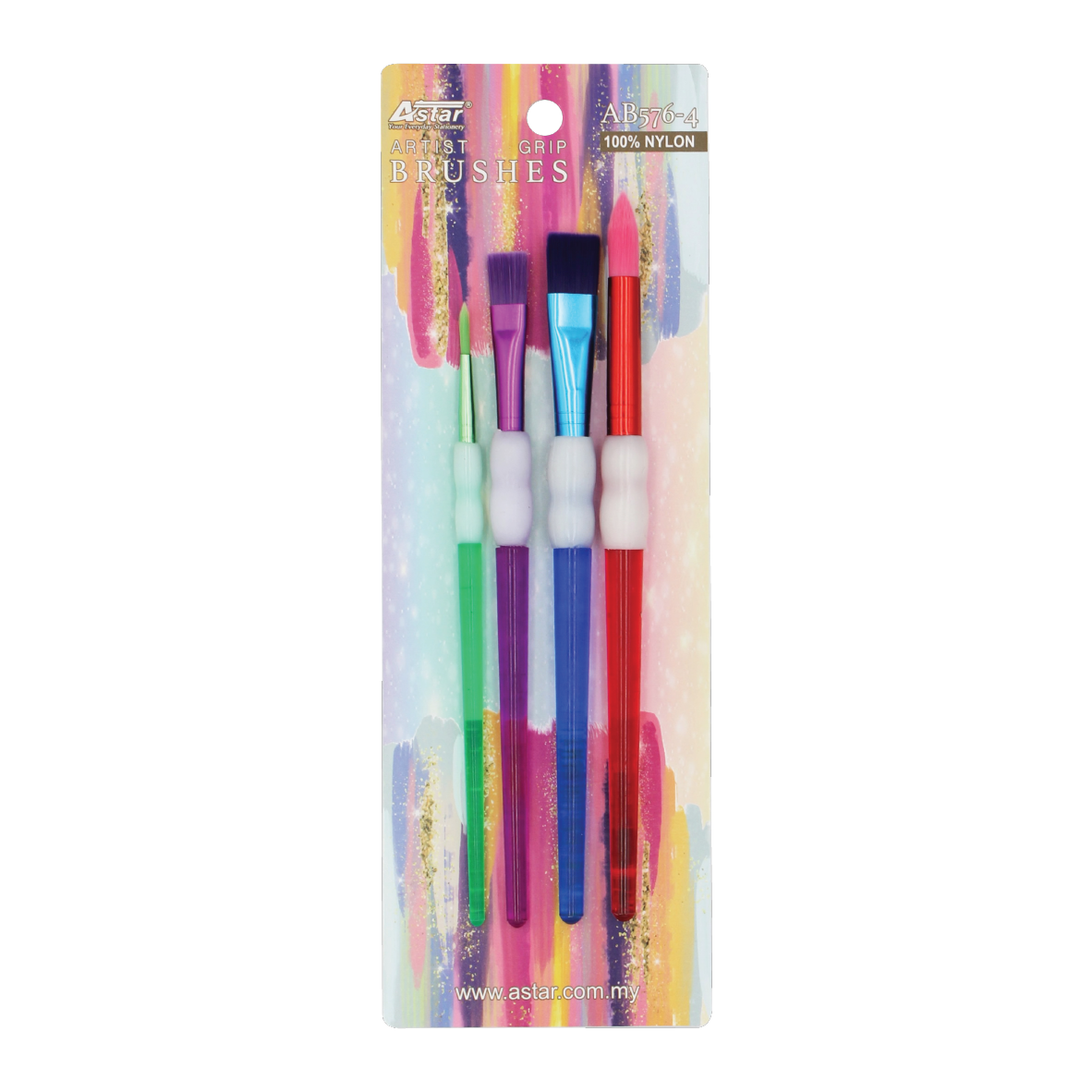 AB576-4 - ARTIST GRIP BRUSH SET