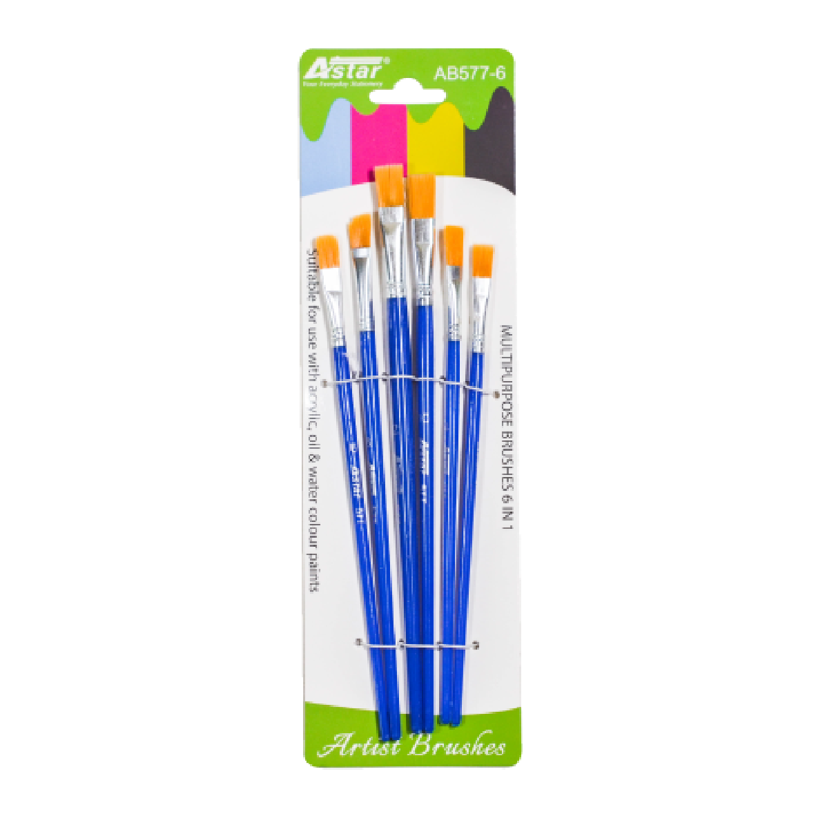 AB577-6 - ASTAR ARTIST BRUSHES