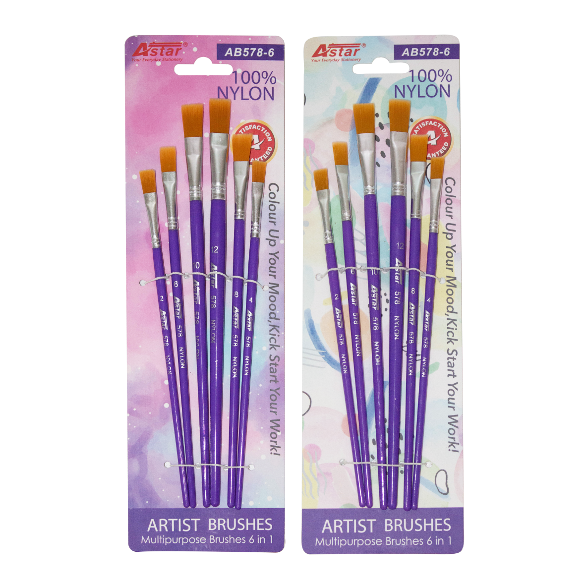 AB578-6 - ASTAR ARTIST BRUSHES