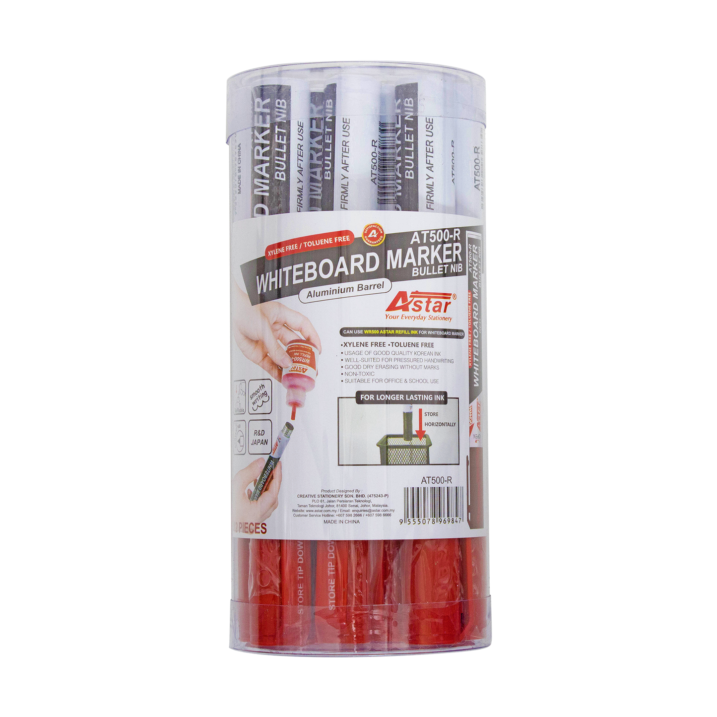 AT500-R - ASTAR WHITEBOARD MARKER PEN