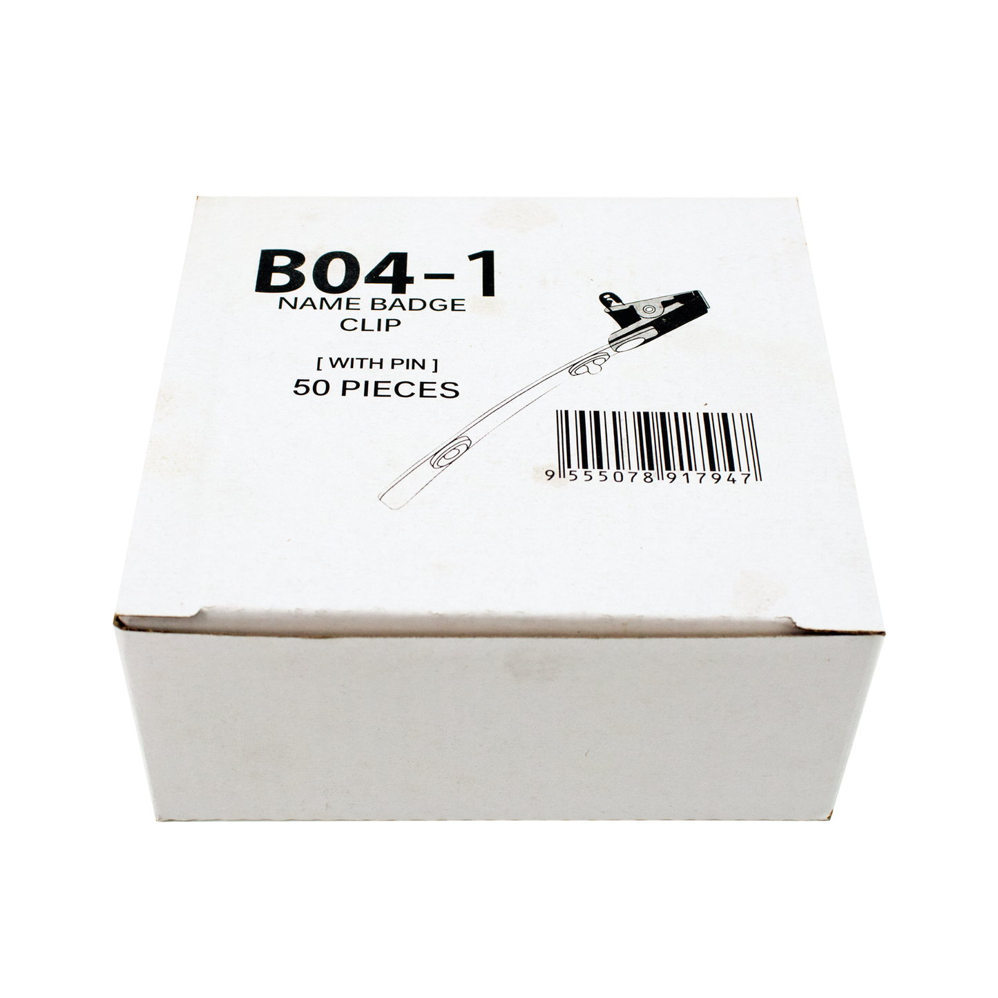B04-1 - ASTAR NAME BADGE CLIP, WITH PIN