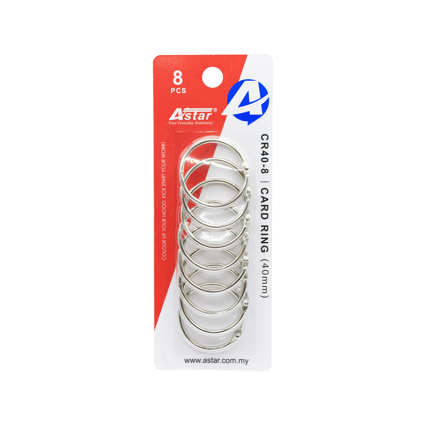 CR40-8 - ASTAR CARD RING VALUE PACK
