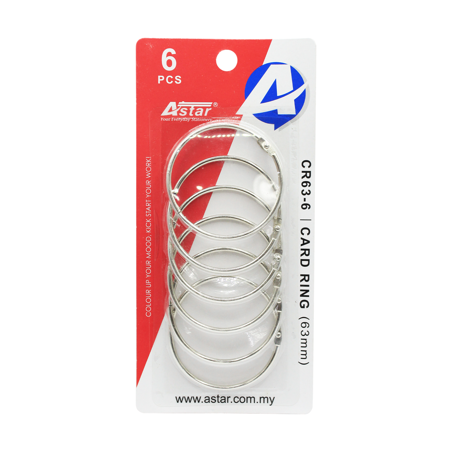 CR63-6 - ASTAR CARD RING VALUE PACK