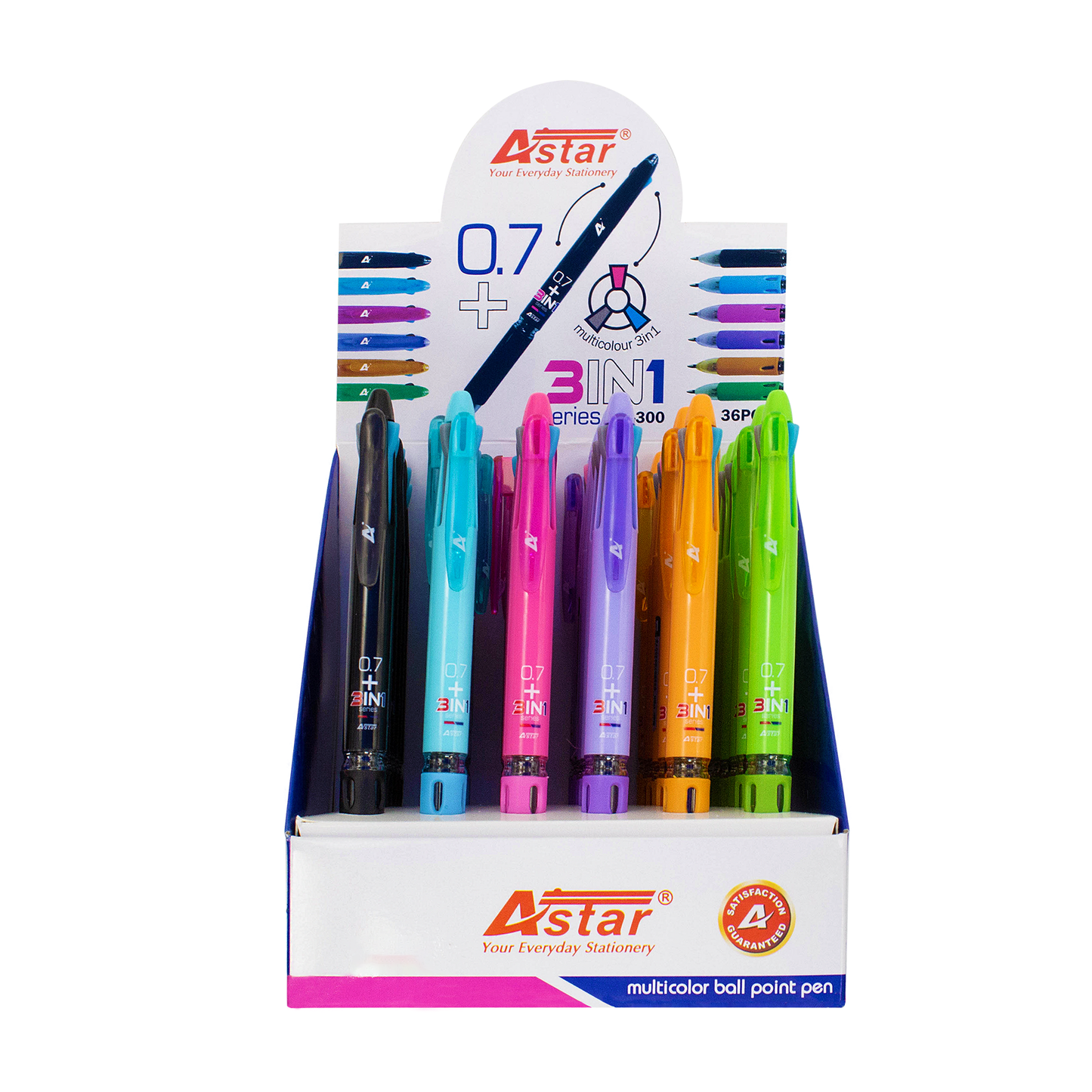 CS300 - ASTAR 3 IN 1 BALL PEN