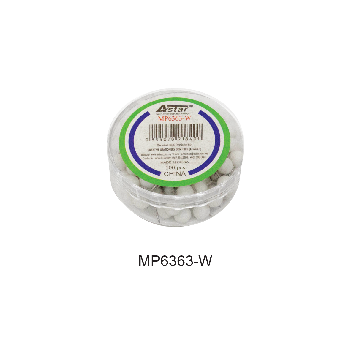 MP6363-W - ASTAR MAP PIN