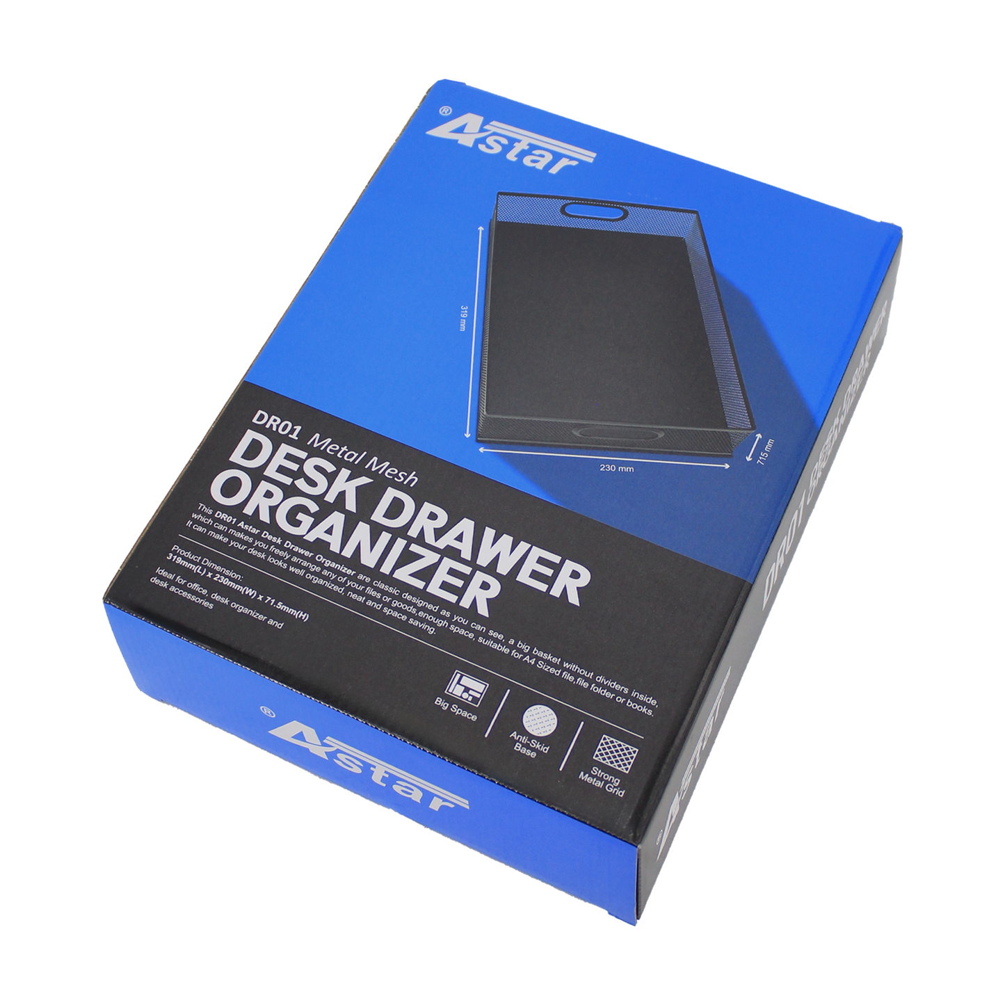DR01 - ASTAR METAL MESH DESK DRAWER ORGANIZER