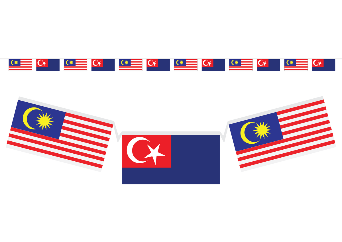 FL12MJ - ASTAR MALAYSIA-JOHOR BUNTING FLAG