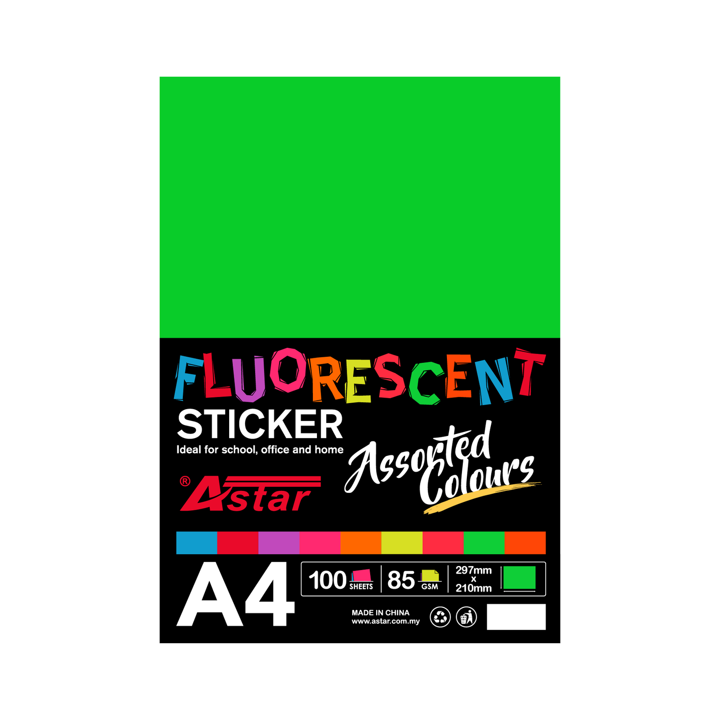 FS850-GR - ASTAR A4 STICKER