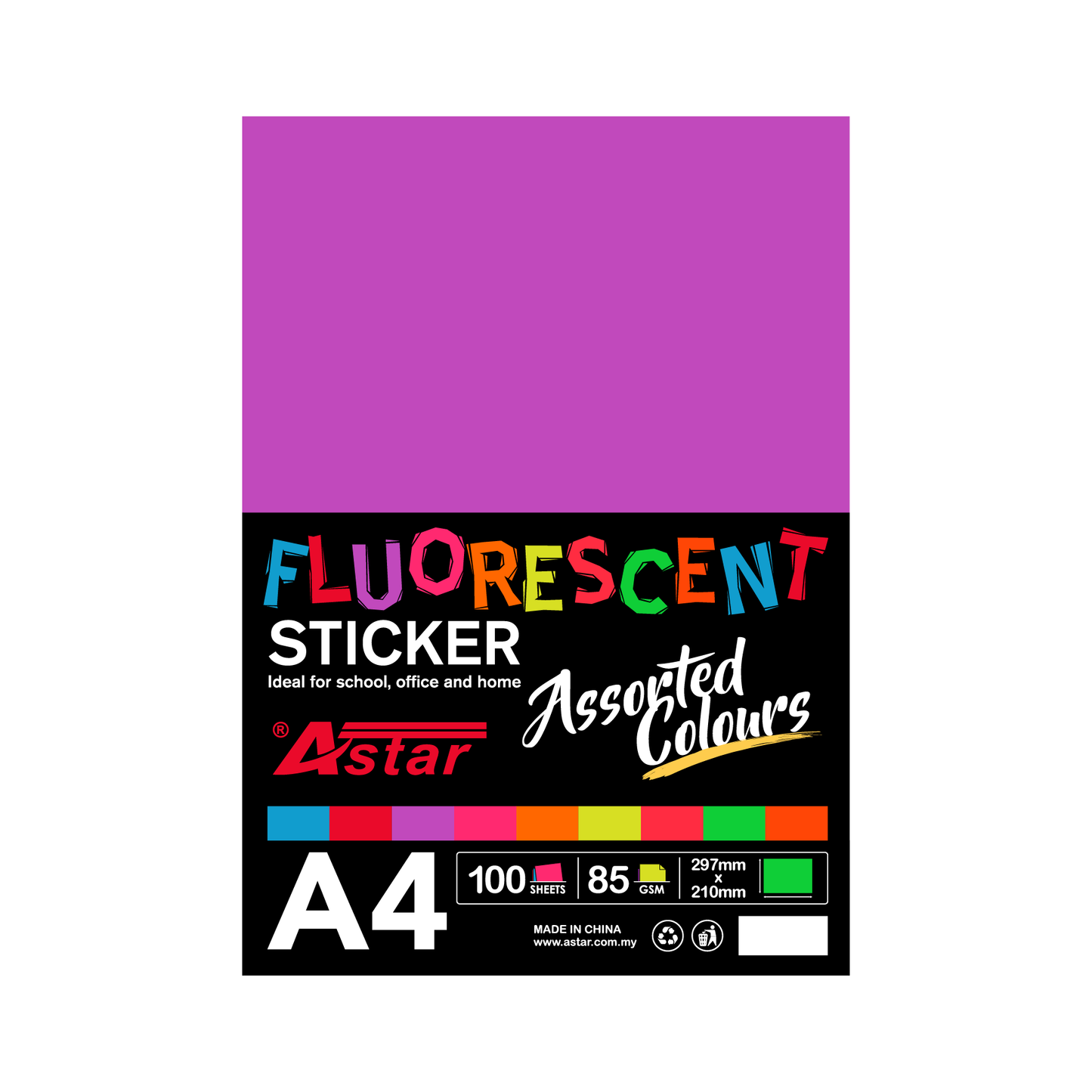 FS850-PP - ASTAR A4 STICKER