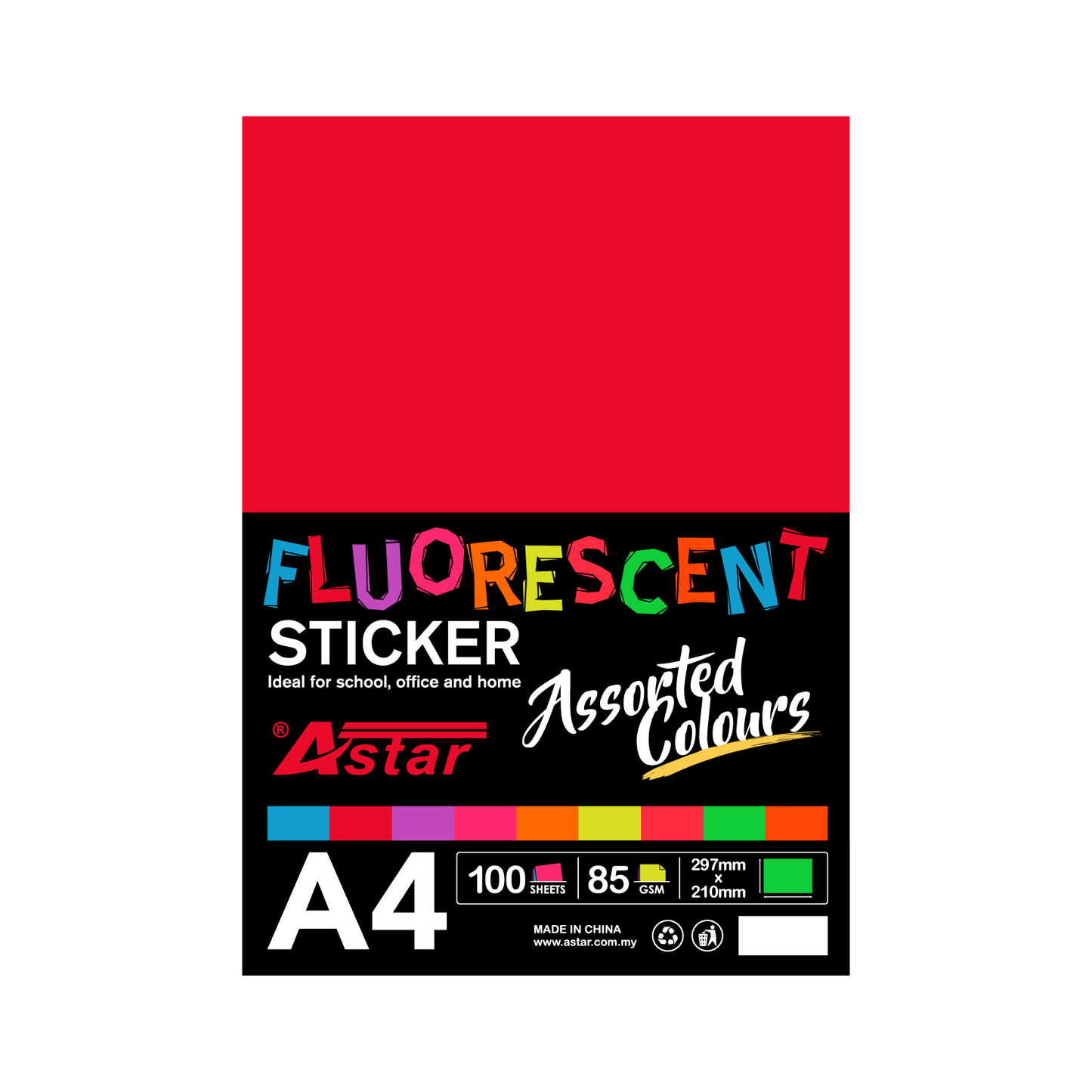 FS850-R - ASTAR A4 STICKER