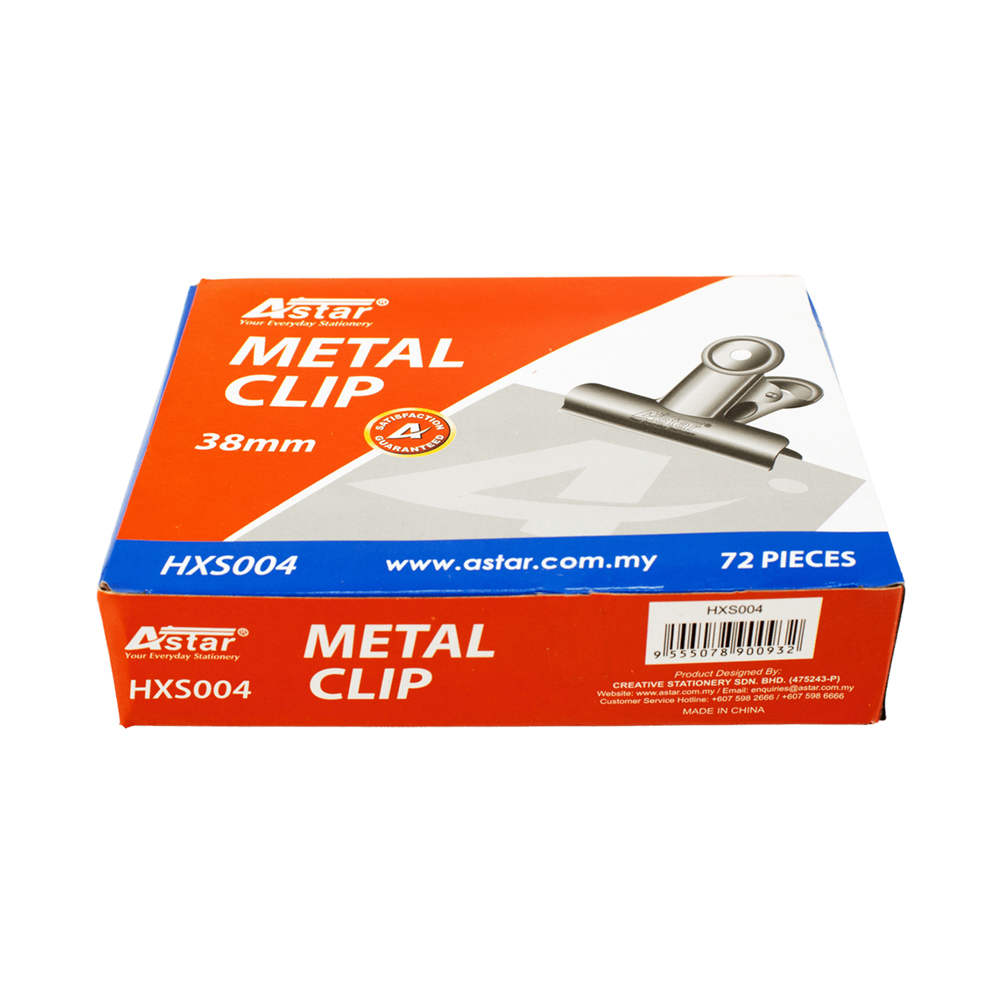 HXS004 - ASTAR 38MM METAL CLIP