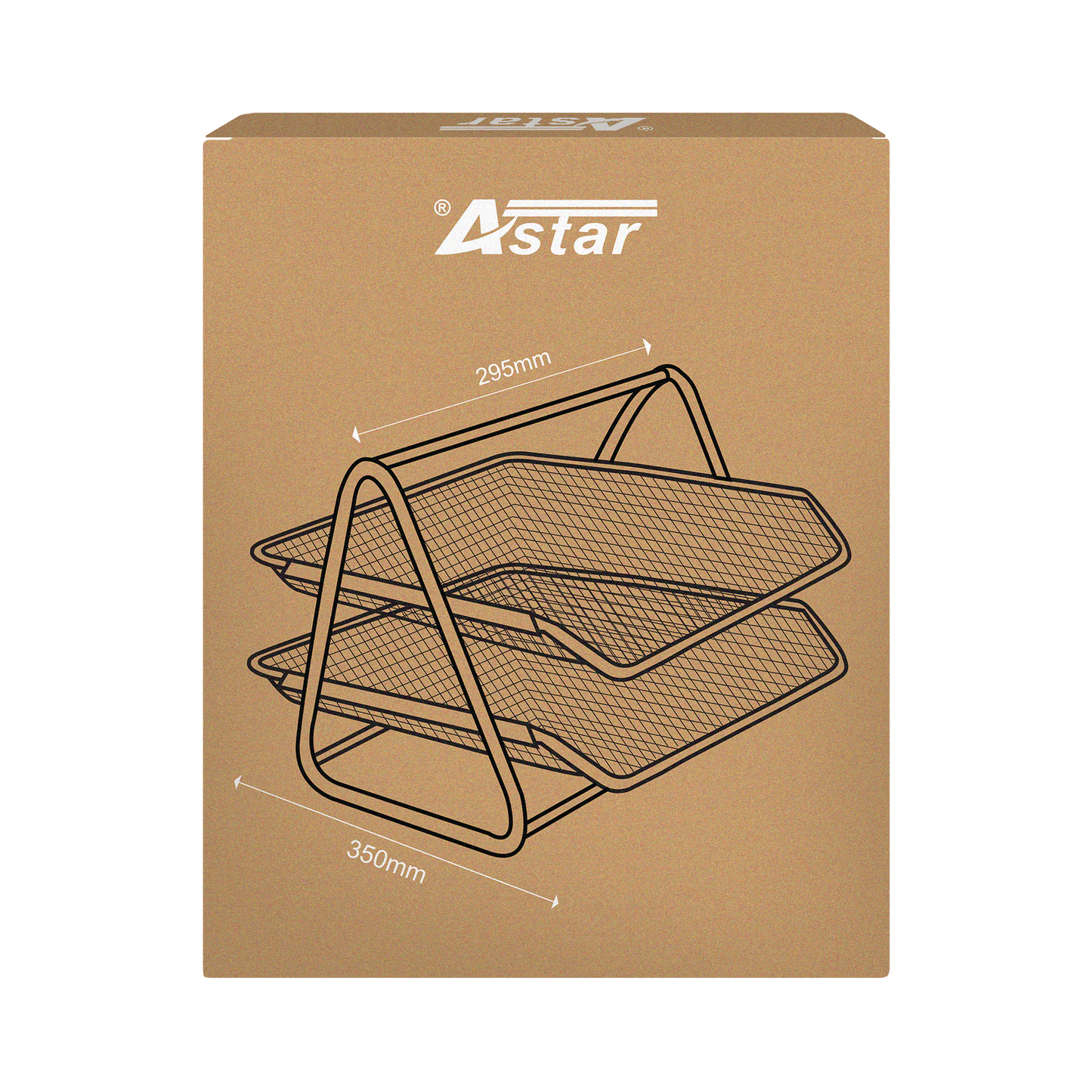 LC003 - ASTAR MESH 2 TIER LETTER TRAY