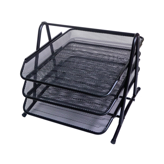 LC004 - MESH 3 TIER LETTER TRAY