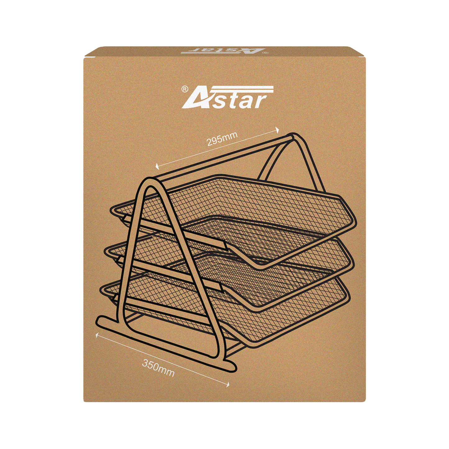 LC004 - MESH 3 TIER LETTER TRAY