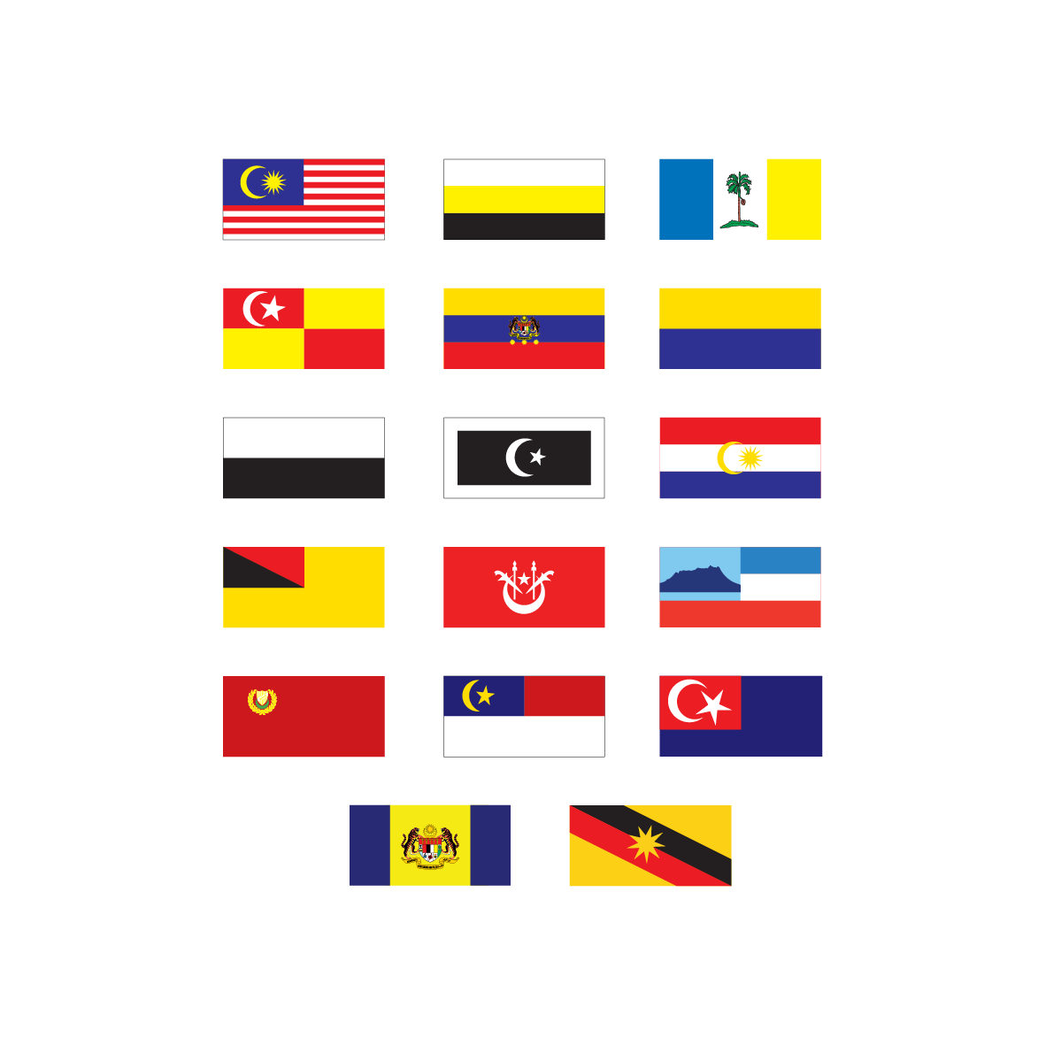 AF-36-17 - ASTAR ALL-STATE POLYESTER FLAG SET