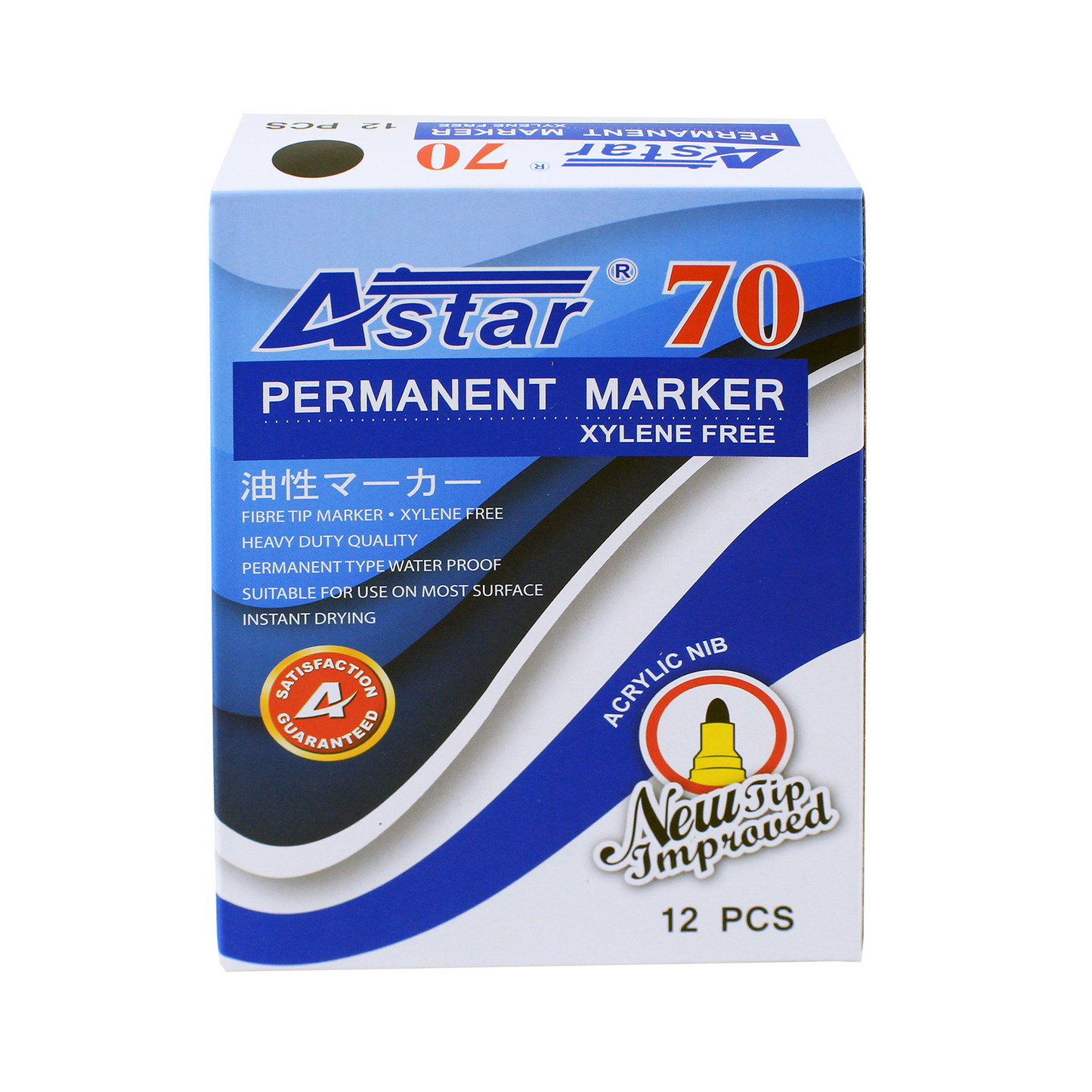 MP70-BK - ASTAR PERMANENT MARKER PEN