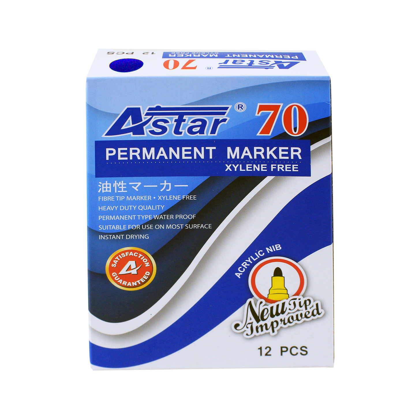 MP70-BL - ASTAR PERMANENT MARKER PEN