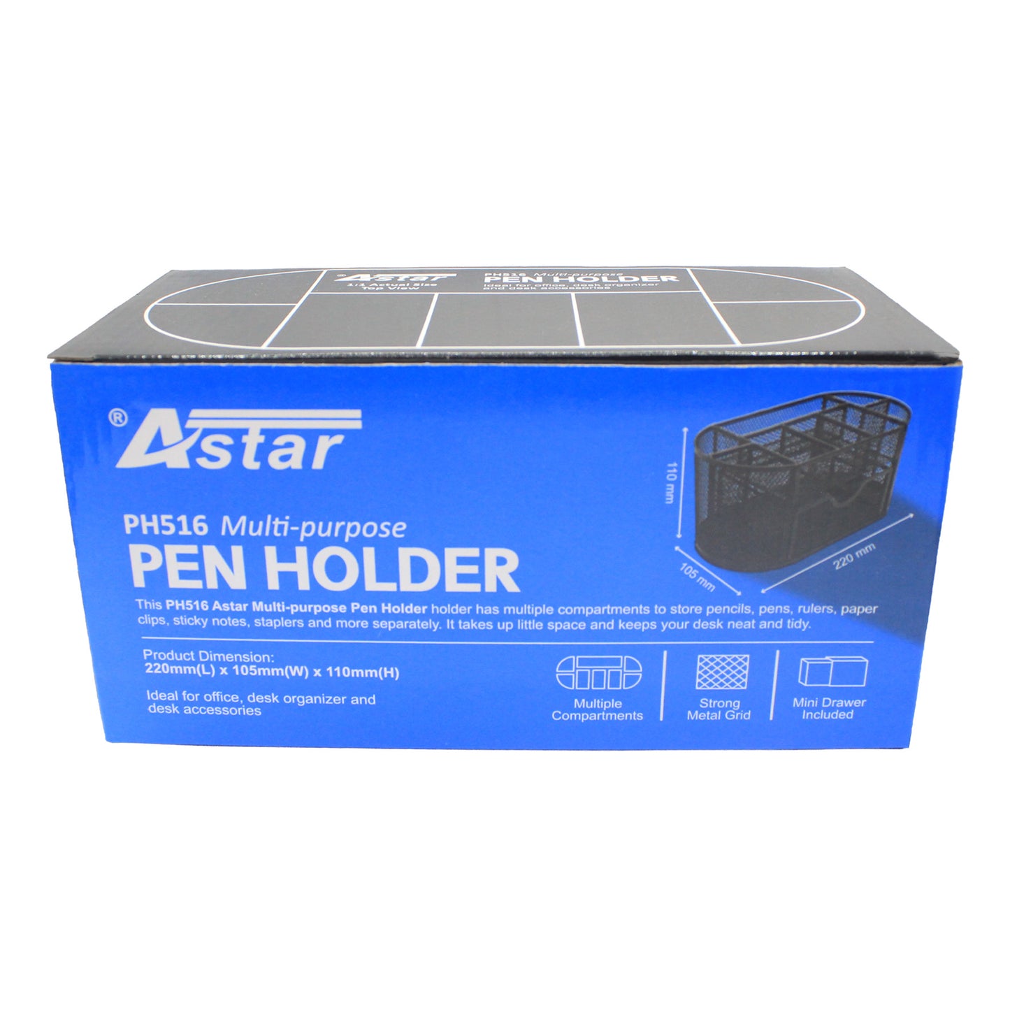 PH516 - ASTAR MULTI-PURPOSE MESH PEN HOLDER
