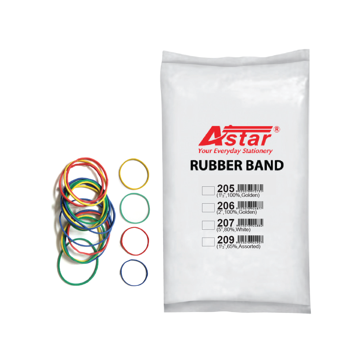 209 - ASTAR RUBBERBAND