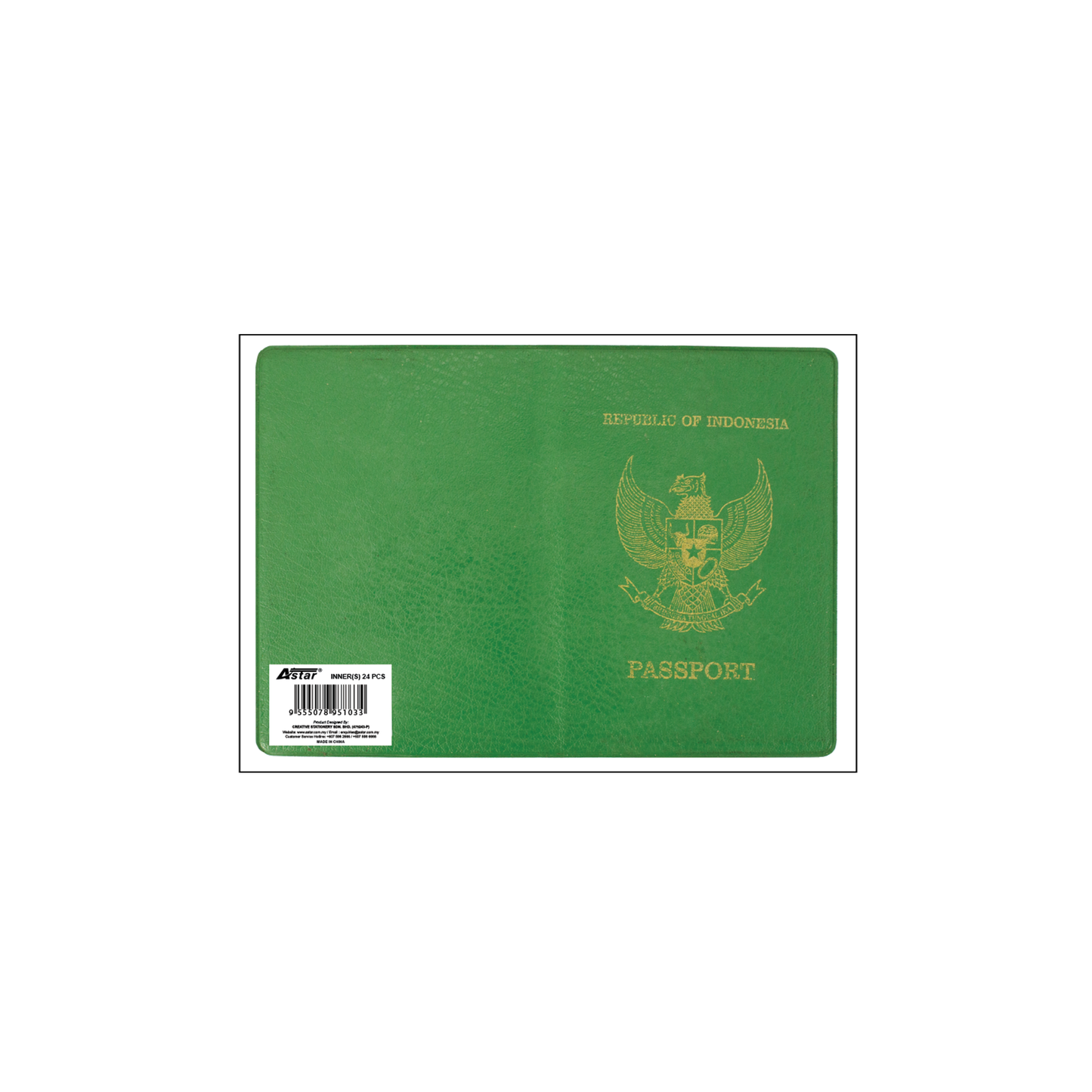 PSCR-GR - ASTAR PASSPORT COVER (INDONESIA)