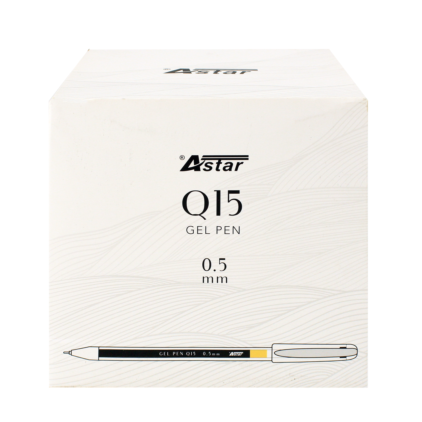 Q15-BK - ASTAR GEL INK PEN, BLACK