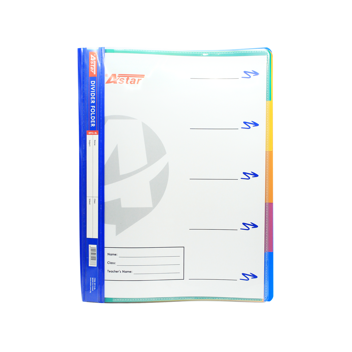 RP13-BL - ASTAR DIVIDER FOLDER