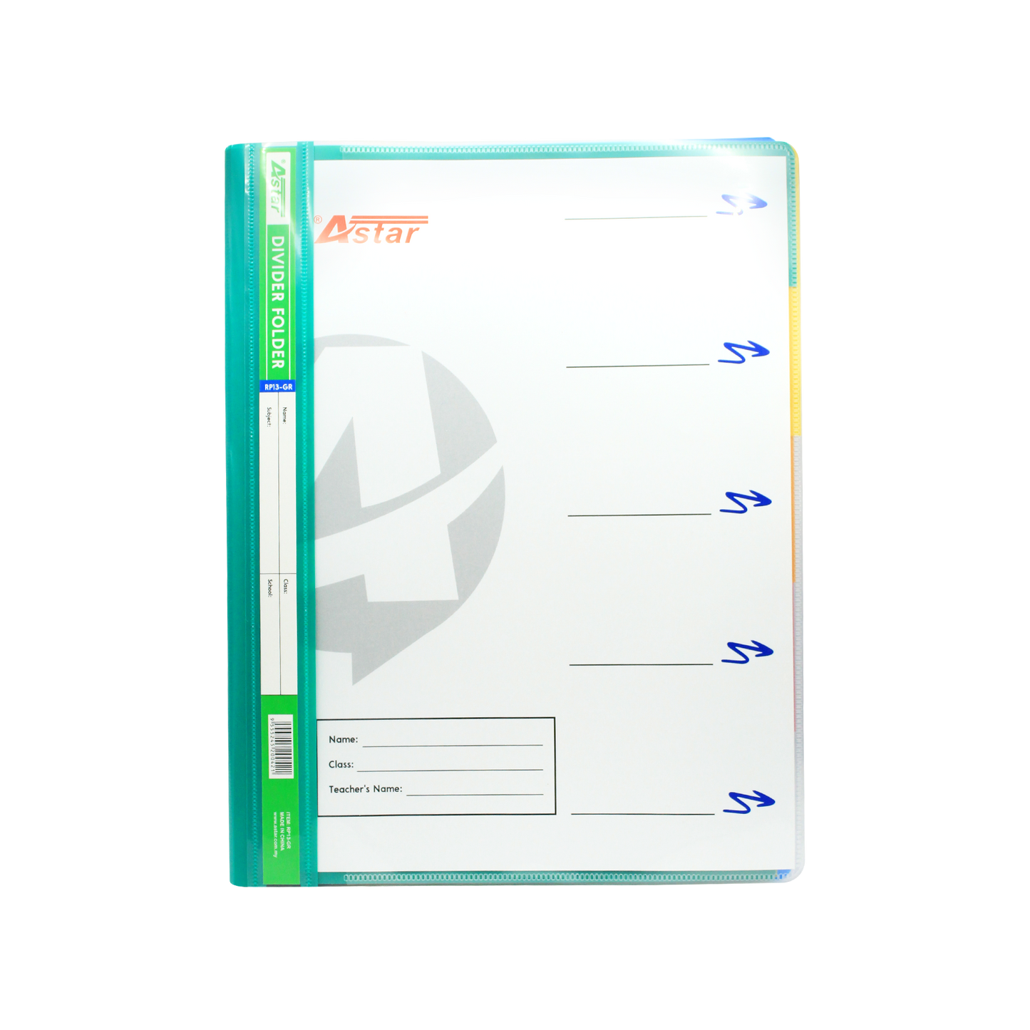 RP13-GR - ASTAR DIVIDER FOLDER
