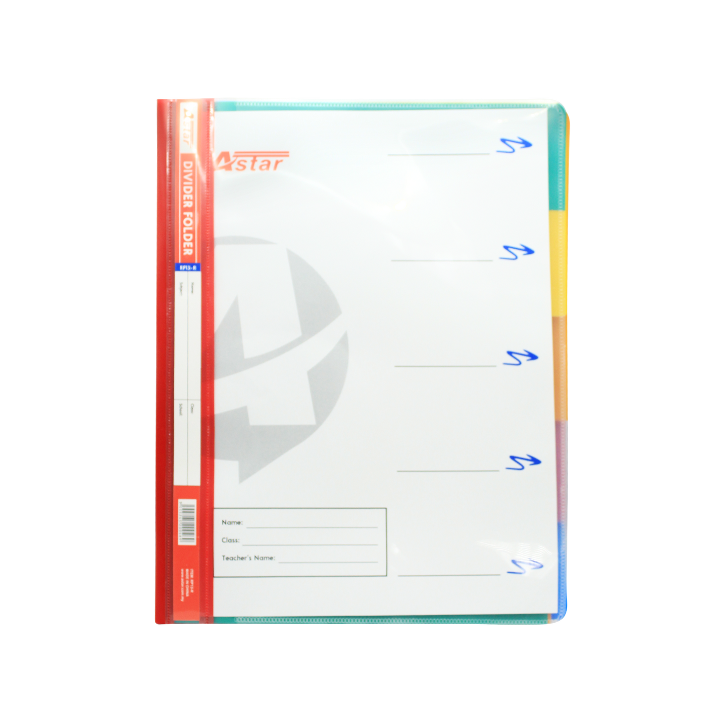 RP13-R - ASTAR DIVIDER FOLDER
