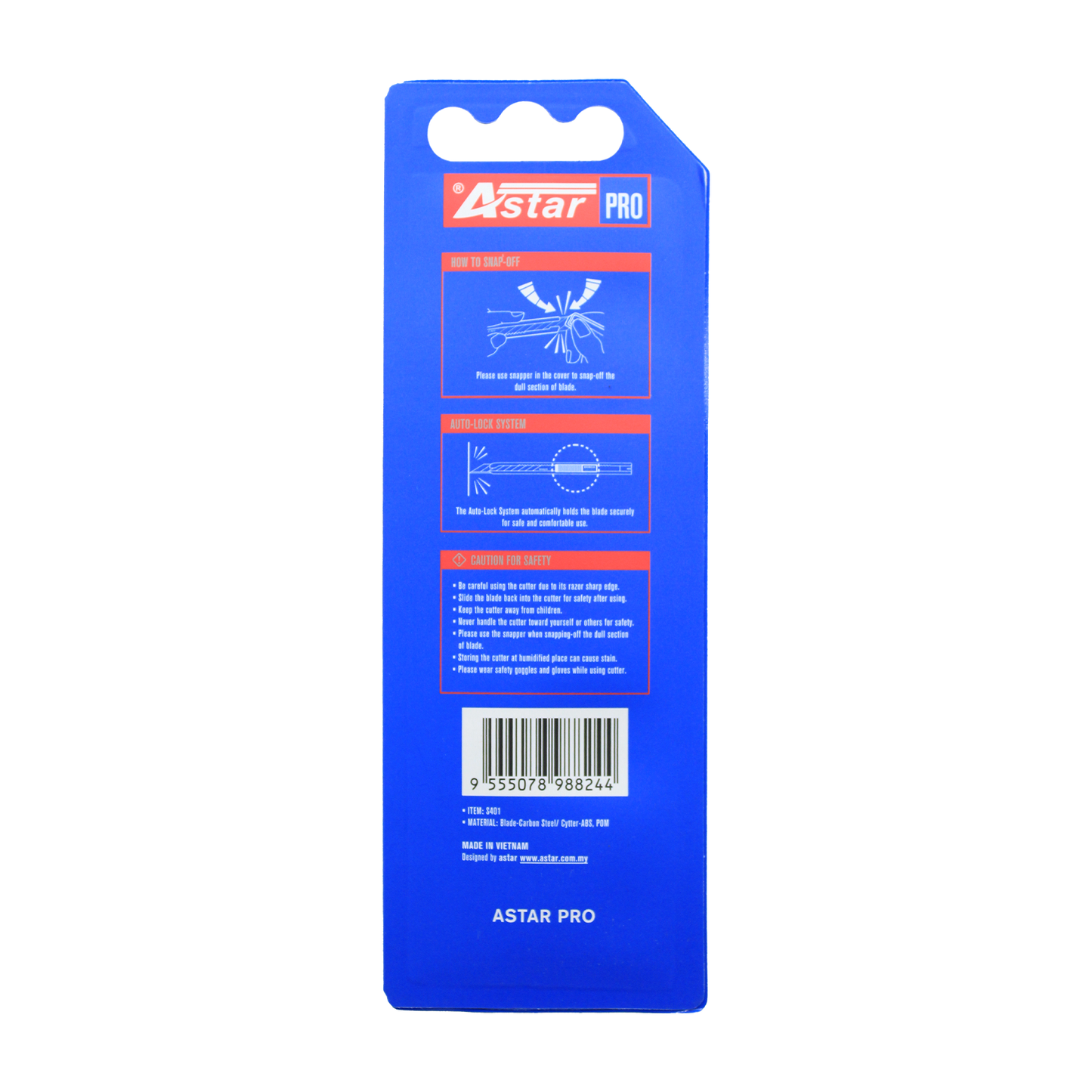 S401 - ASTAR CUTTER KNIFE