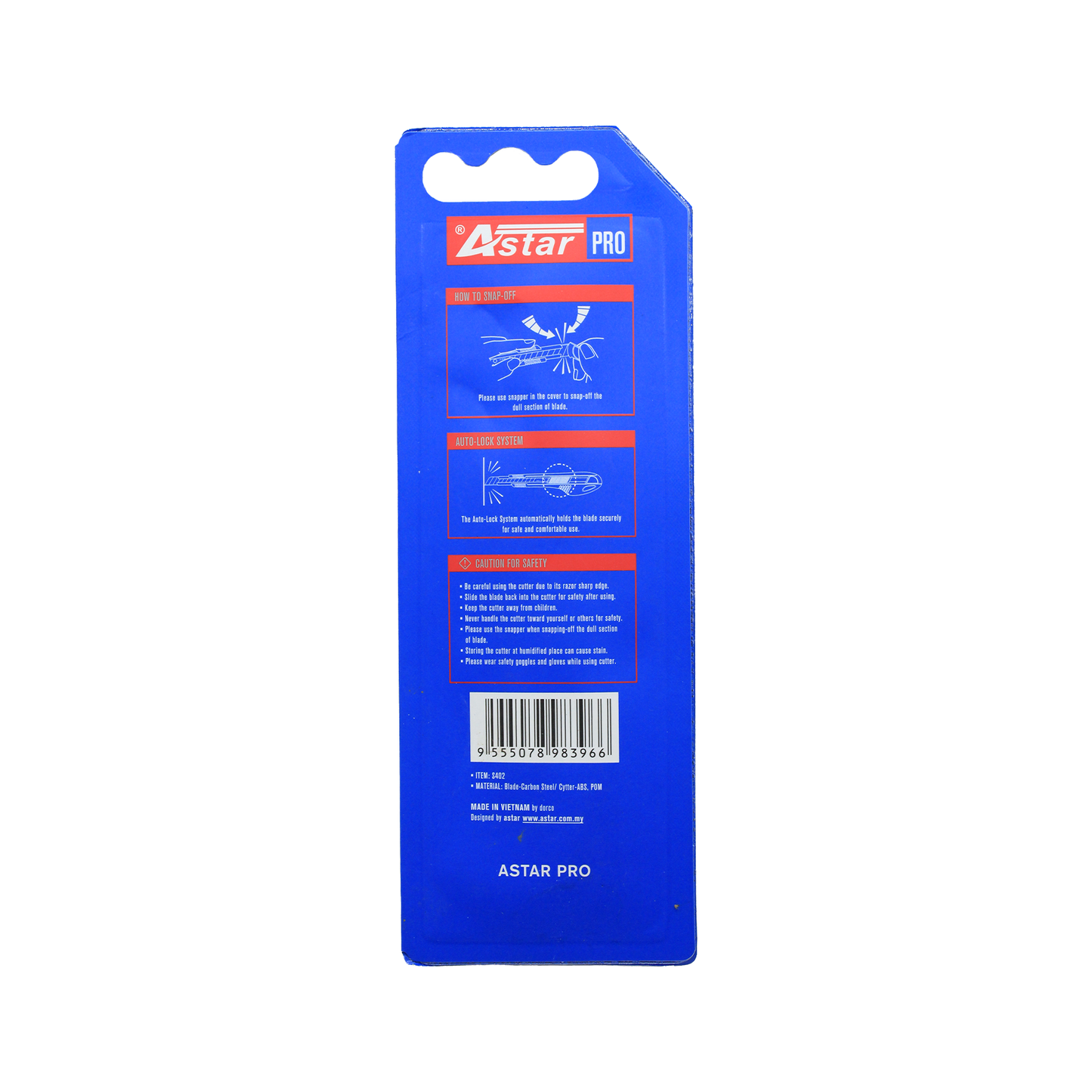 S402 - ASTAR CUTTER KNIFE