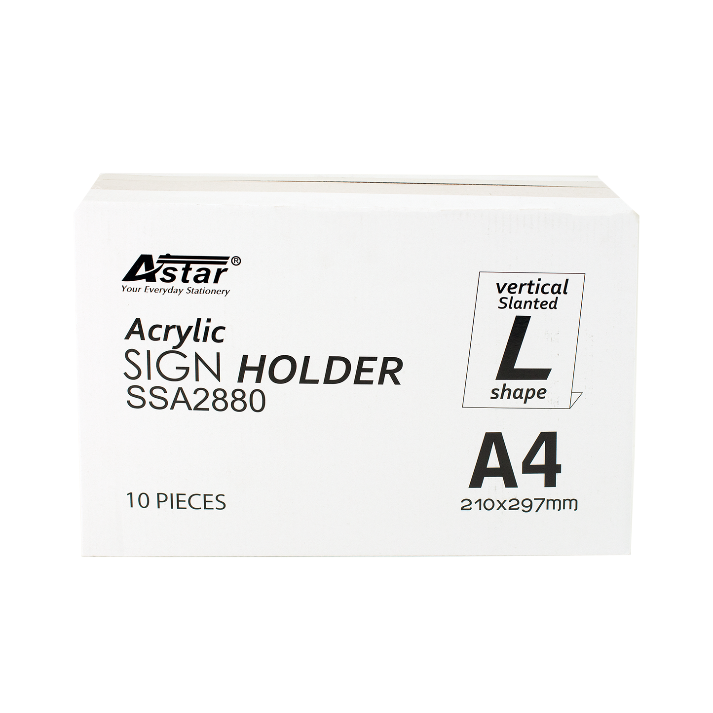 SSA2880 - ASTAR ACRYLIC SIGN HOLDER